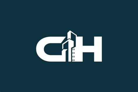 Letter Ch Modern Building Logo Gráfico Por Billah200masum · Creative