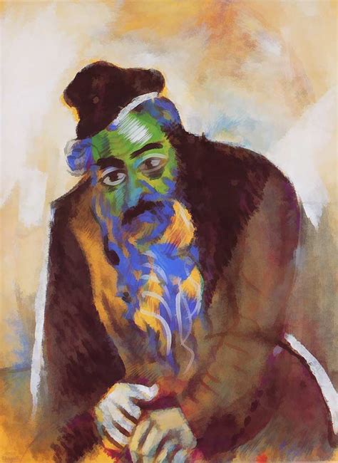 The Old Jew Marc Chagall Encyclopedia Of Visual Arts