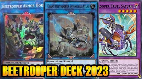 YGOPRO BEETROOPER DECK 2023 YouTube