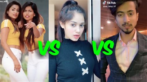 Jannat Zubair Vs Mrfaisu Vs Gimaashi Tik Tok Battle Dont Miss It