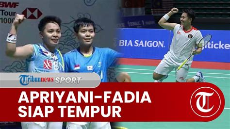 2 Ganda Putri Indonesia Siap Tampil Di Malaysia Open 2022 Apriyani