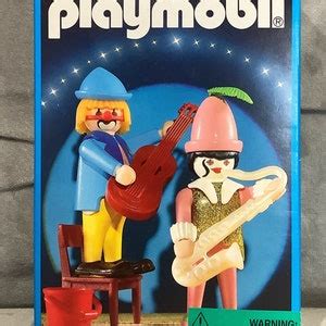 1980s CLOWNS Playing Musical Instruments PLAYMOBIL Set 3392 Etsy