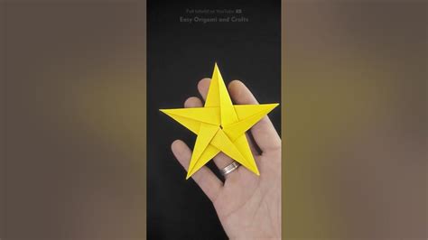 How To Make Easy Origami Easy Star Origami Instructions Youtube