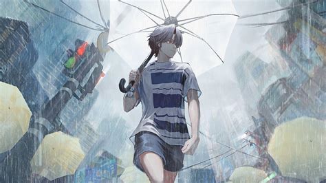 Anime Boy Rain Wallpapers - Top Free Anime Boy Rain Backgrounds ...