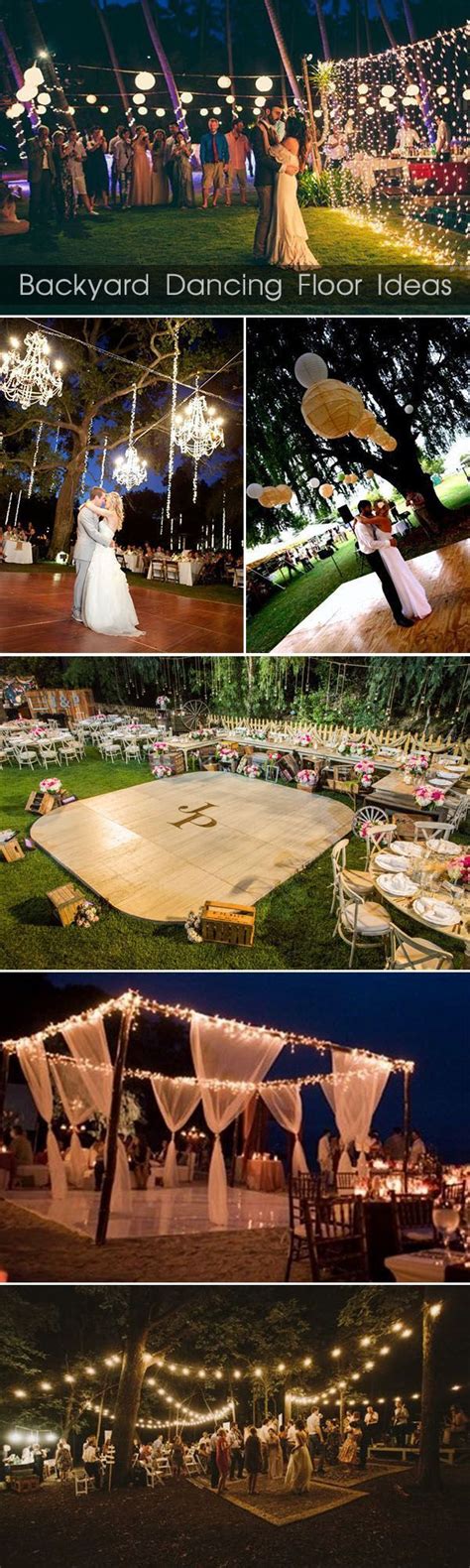 30 Sweet Ideas For Intimate Backyard Outdoor Weddings