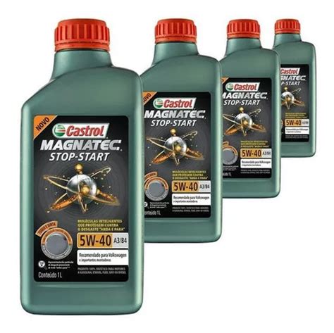 Aceite para motor Castrol sintético 5W 40 para autos pickups suv de