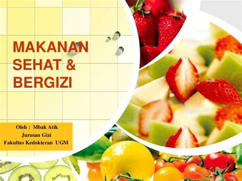 Background Ppt Makanan Sehat Imagesee