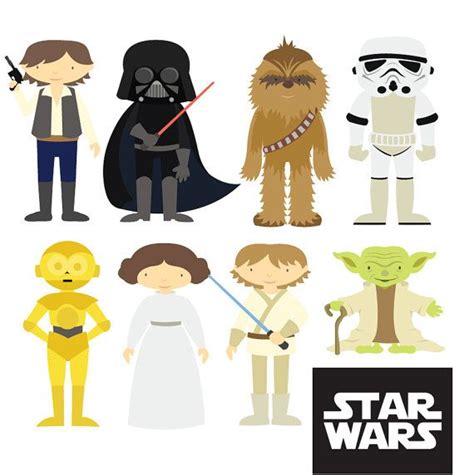 Star Wars Characters Cartoon Png