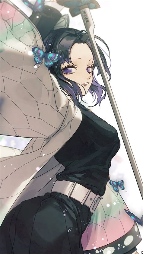 Shinobu Kocho Butterflies Kimetsu No Yaiba Hd Hd Phone Wallpaper Rare Gallery