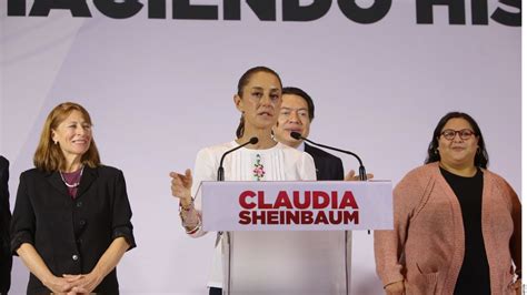 «quien Pactó Con Criminales Fue Felipe Calderón Claudia Sheinbaum