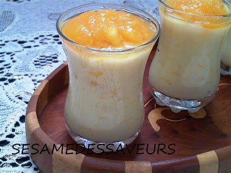 Dessert Cr Meux La Nectarine Le S Same Des Saveurs