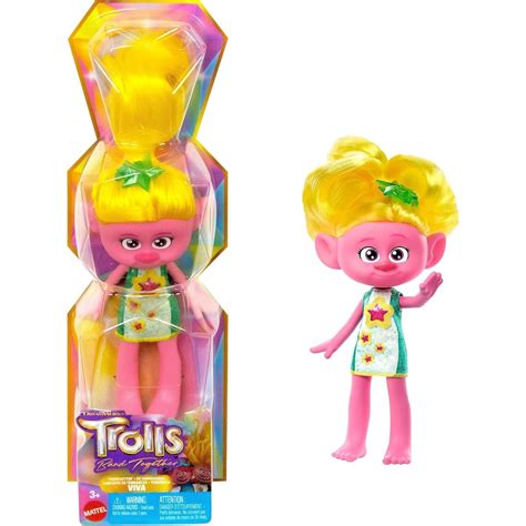 Mattel Dreamworks Trolls Band Together Trendsettin Fashion Doll Viva