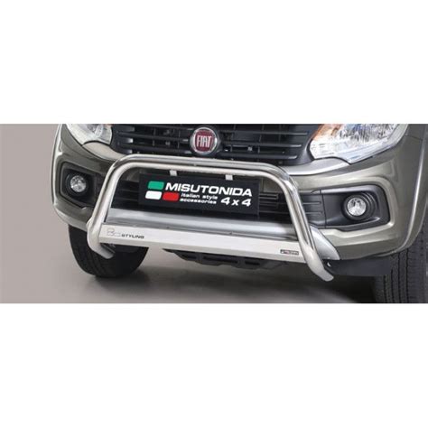 Misutonida Bull Bar Mm Inox Srebrni Za Fiat Fullback D C Extended