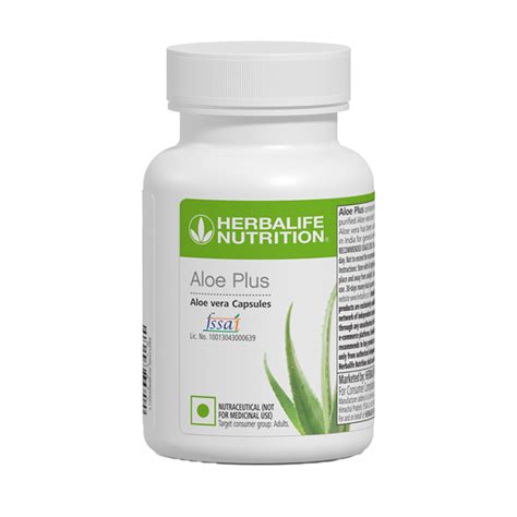 Aloe Plus 60 Capsules Herbalife Nutrition INDIA