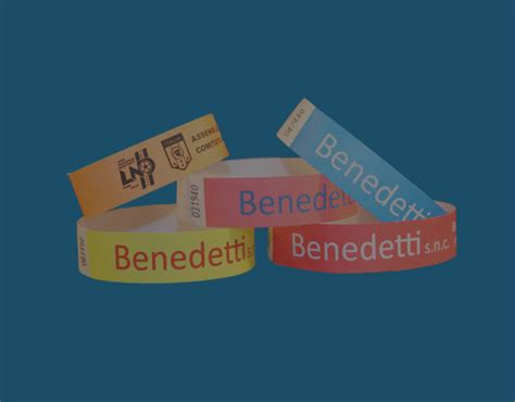 Braccialetti Monouso Identificativi Personalizzabili Vendita Online