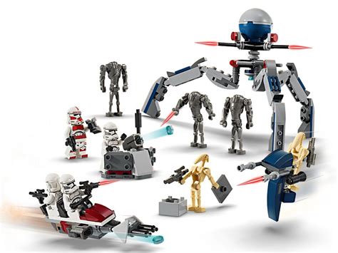 LEGO Star Wars 75372 Боевой набор Клон-солдат и боевой дроид | playzone ...