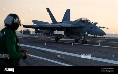 An F A F Super Hornet Attached To The Gladiators Of Strike Fighter