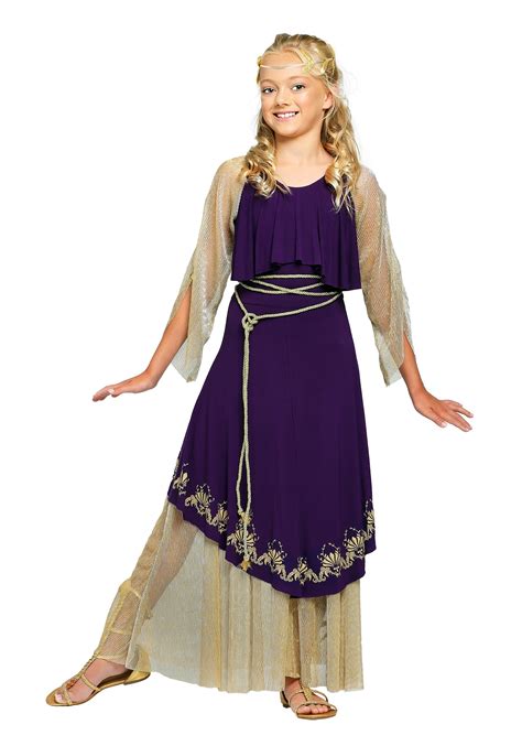 Aphrodite Goddess Costume For Girls Greek Goddess Costumes