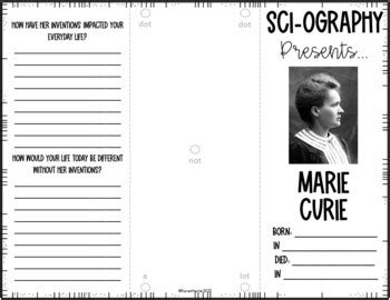 Sci Ography Inventors Research Brochures Mini Pbl Tpt