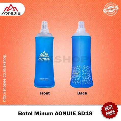 Jual Botol Air Minum Aonijie SD19 Water Bottle Soft Flask Olah Raga