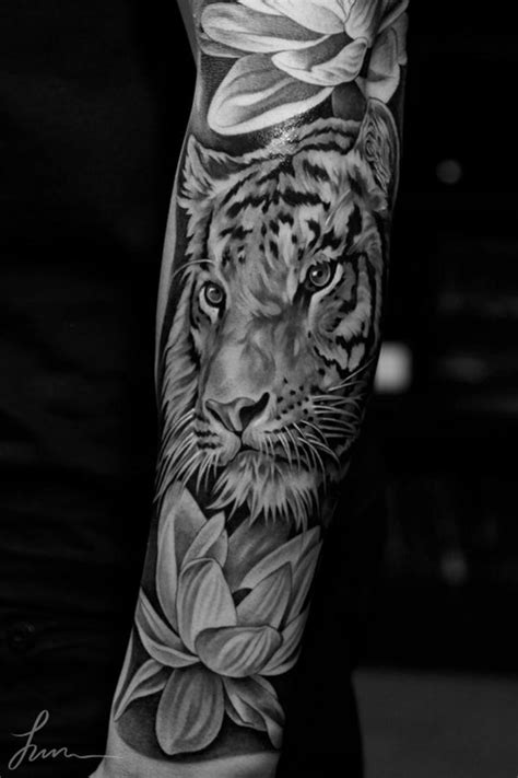 Tiger Stripe Tattoo Sleeve