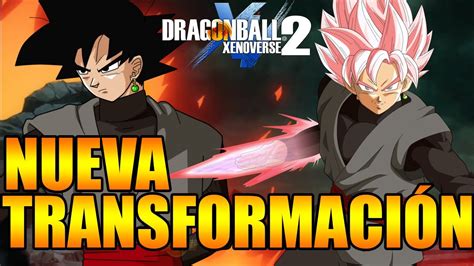 Dragon Ball Xenoverse 2 NUEVA TRANSFORMACIÓN BLACK GOKU SUPER SAIYAN