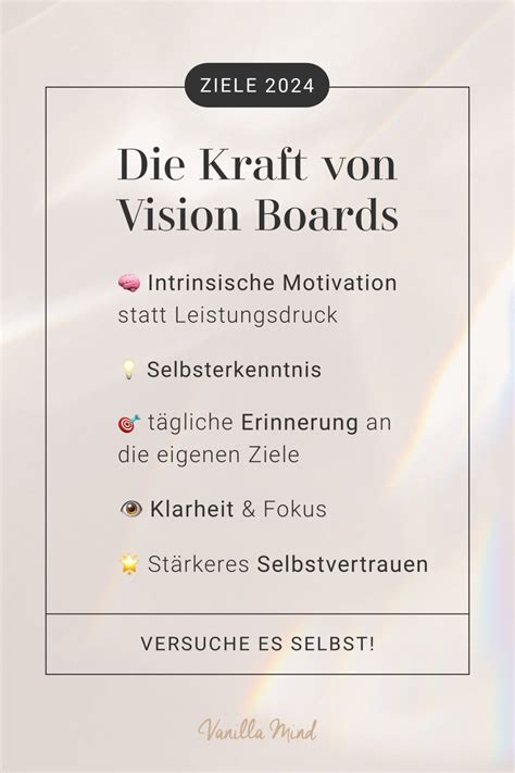 Dein Vision Board F R So Werden Deine W Nsche Realit T