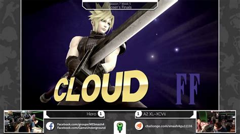 S4 GU 11 1 Loser S Finals A2 XL 97 Cloud Vs Hero Cloud YouTube