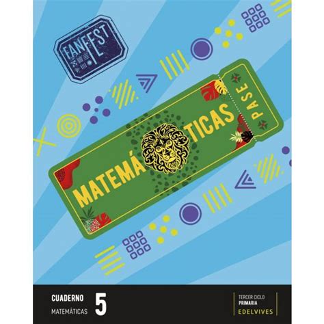 Proyecto FanFest Matemáticas 5 Cuaderno Especialistas en compra y