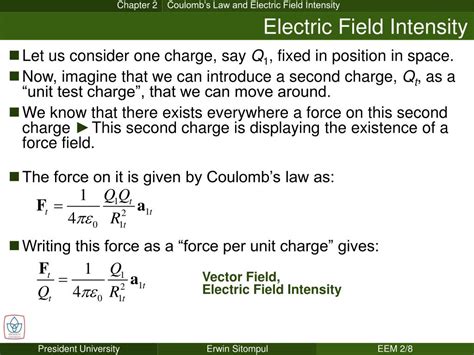 PPT Chapter 2 Coulombs Law And Electric Field Intensity PowerPoint