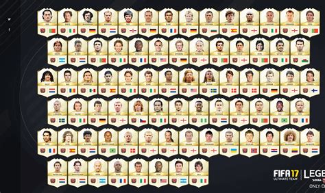 Fifa Les Nouvelles L Gendes De Fut