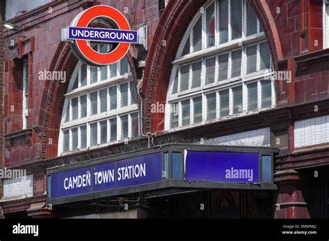 Camden Town Underground Tube Station London England United Kingdom Uk