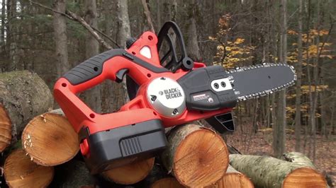 Black And Decker Battery Powered Chainsaw Sale
