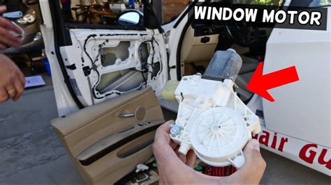 HOW TO REPLACE FRONT WINDOW REGULATOR MOTOR ON BMW E90 E91 E92 E93