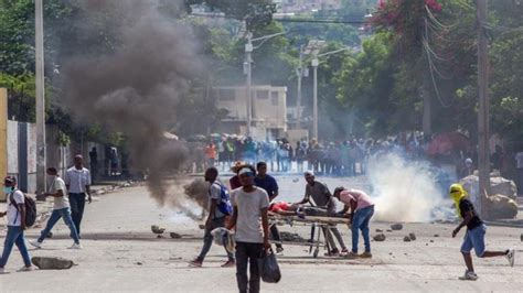 Protestas Violentas En Hait Dejan Un Muerto Por Arma De Fuego