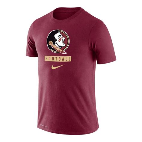 Fsu Florida State Nike Mens Dri Fit Legend Football Short Sleeve Tee