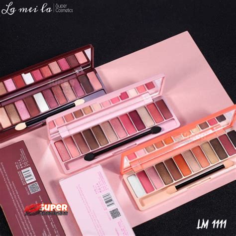 Jual Lameila 1111 Palette 12 Colour Eyeshadow Nude Color Eyeshadow