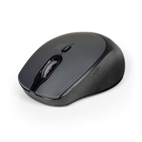 WIRELESS SILENT MOUSE BLACK - Port Designs