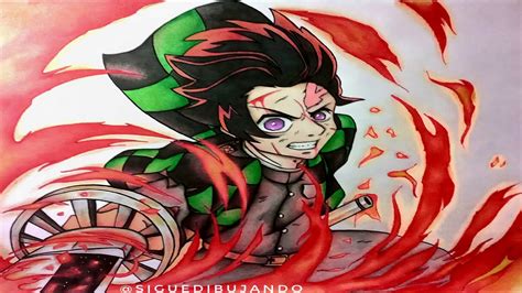 Como Dibujar A Tanjiro Kamado Paso A Paso Kimetsu No Yaiba Demon