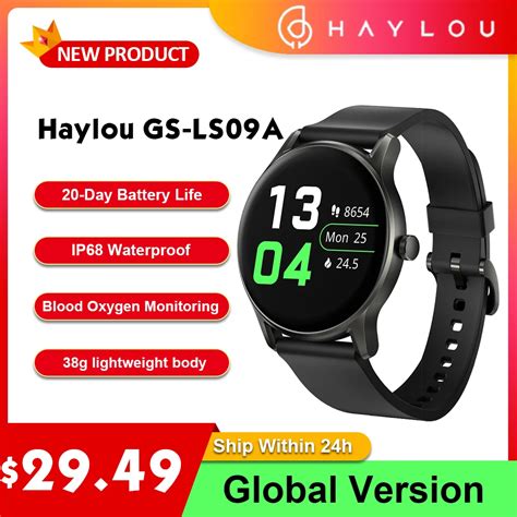 Haylou Reloj Inteligente Gs Ls09a Para Hombre Accesorio De Pulsera Deportivo Resistente Al Agua