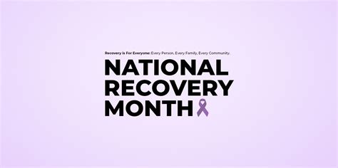 What Is National Recovery Month Harbor Wellness Center