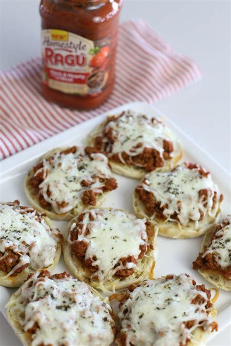 Four Ingredient Easy Pizza Burgers The Taylor House