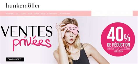 Pré soldes Hunkemöller 40 sur toute la lingerie dés 2 articles