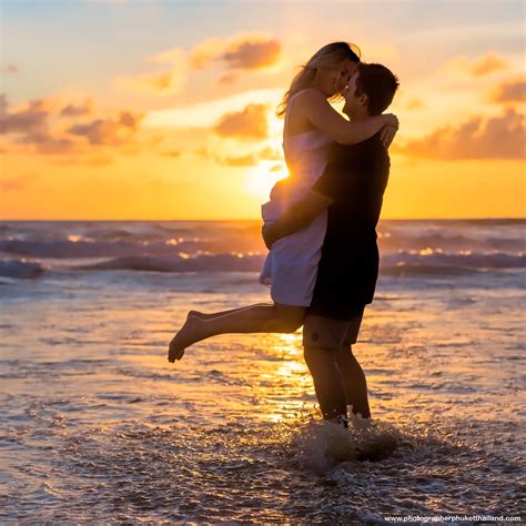 Honeymoon Couple At Karon Beach Phuket Photographer Phuket Thailand