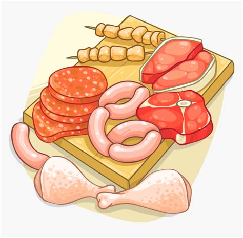 Cartoon Meat Png Transparent Png Transparent Png Image PNGitem