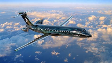 Brazilian Embraer Flashes Its Revised Turbo Prop Aircraft Design With