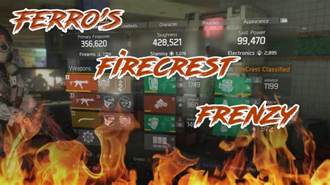 Ferro S Firecrest Frenzy Division Build Last Stand Youtube