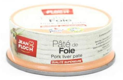 Pate De Foie Jean Floch Porc G Boucherie Agritech