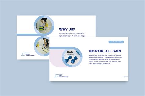 Physiotherapy Powerpoint Presentation Template By Amber Graphics