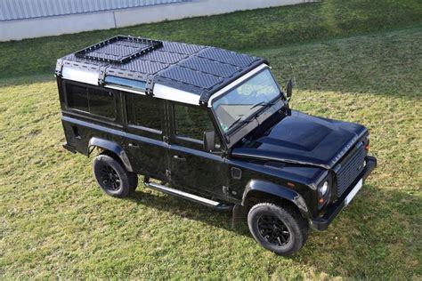 4x4 Outdoor Tuning Cargobear Modular Roof Rack With Tilted Front For Land Rover Defender 110